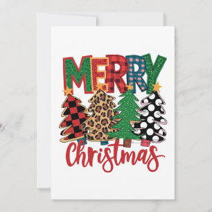 Invitación Regalo navideño Feliz Navidad