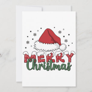 Invitación Regalo navideño Feliz Navidad