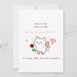 Invitación Regalo para él regalo para sus Rosas graciosos es 