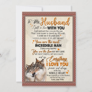 Invitación Regalo para esposo   Carta a mi esposo de la espos