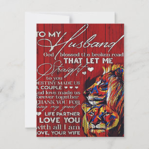 Invitación Regalo para mi esposo, Mejor regalo de vacaciones