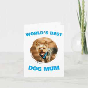 Invitación Regalo personalizado mínimo mejor perro gato mamá 