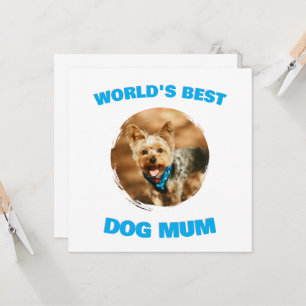 Invitación Regalo personalizado mínimo mejor perro gato mamá 