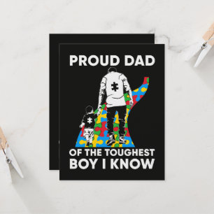 Invitación Regalo rompecabezas del Día del padre para el día