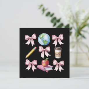Invitación Regalos de agradecimiento lindos tazones de café p