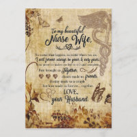 Regalos de esposa enfermera | Carta a mi bella esp