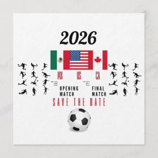 Invitación Regalos de fútbol para fanáticos