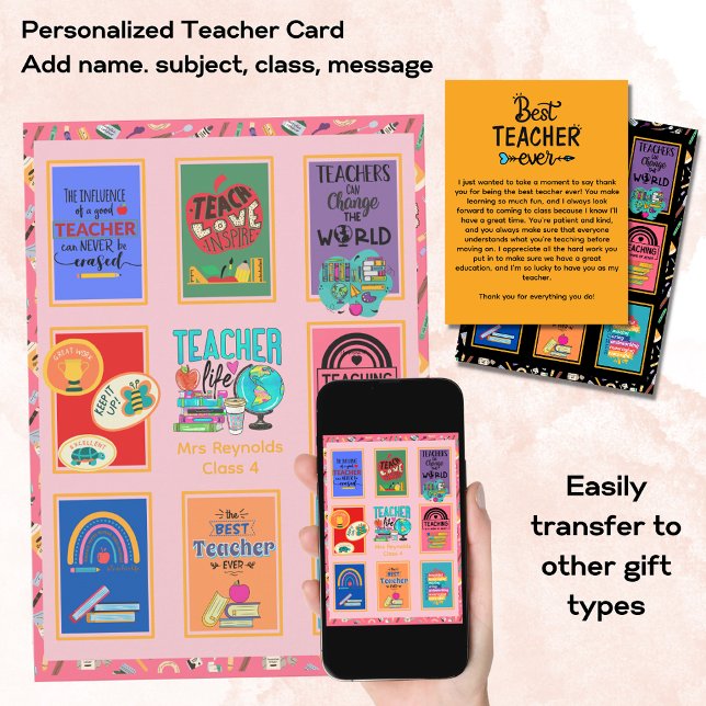 Invitación Regalos De Maestros Cita Graciosa Jubilación De Ap (Subido por el creador)