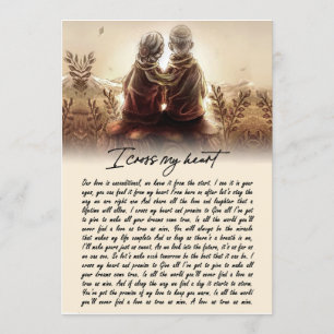 Invitación Regalos de Pareja   Para Mi Media Naranja Cruz Mi 