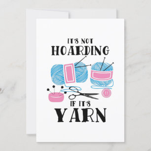 Invitación Regalos de punto de crocheting