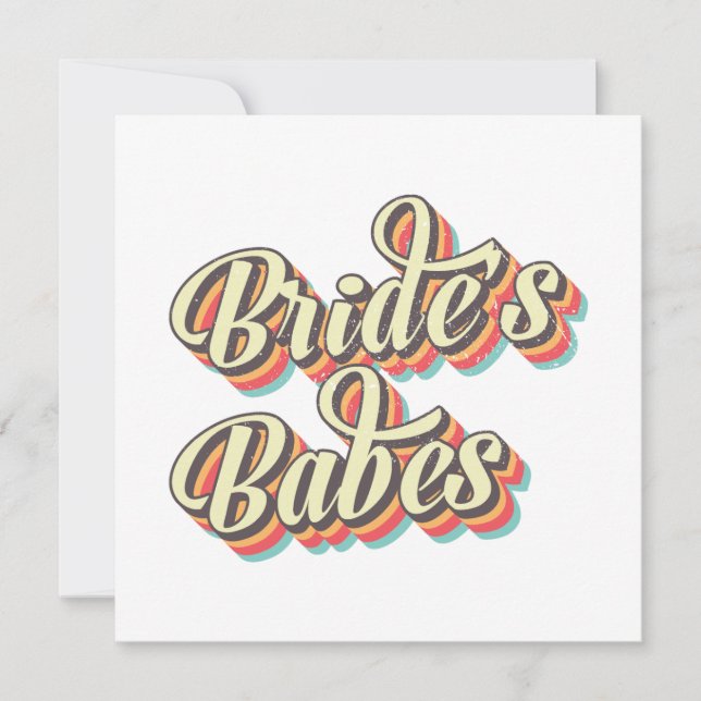 Invitación Regalos para la fiesta de despedida de soltera de  (Anverso)