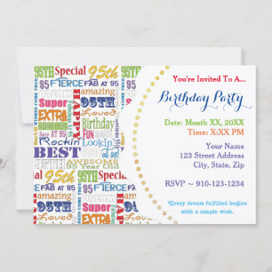 Invitación Regalos Únicos Y Especiales De La Fiesta De Cumple