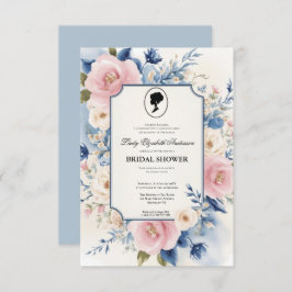 Invitación regencia Florals Bridgerton Bridal Shower