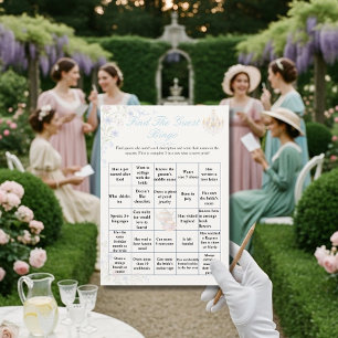 Invitación Regency Encuentra el Juego de Bingo para la Ducha 