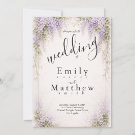 Invitación Regency Wisteria