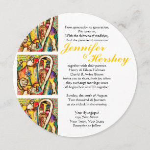 Invitación Regocijándose en la Torá (redondeado)