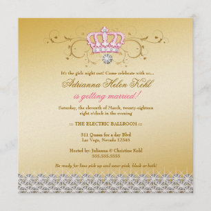 Invitación Reina 311 por un día Oro