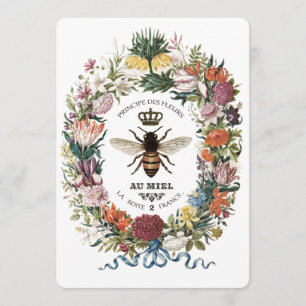 INVITACIÓN REINA BOTÁNICA MODERNA