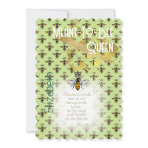 Reina de la Matriz de la Abeja Verde Chic Fe Lime 