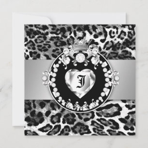 Invitación Reina del beso de 311 Leopardos-Tique de los