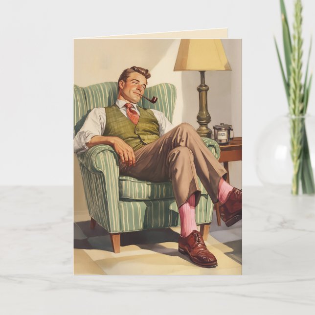 Invitación Relajación a mediados del siglo: El destino de un  (Anverso)