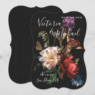 Invitación Rembrandt Floral Save the Date Boda