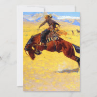 Remington Old West Horse y Cowboy