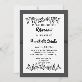 INVITACIÓN RENDIMIENTO    MODERNO SOFISTICADO
