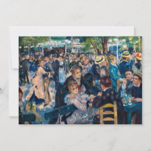 Invitación Renoir - Danza en Le Moulin de la Galette