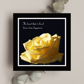 Invitación Renovación de la Voz de Rosa Amarilla bonito
