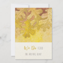 Renovación de Votos de Hojas de Roble de Otoño 10 