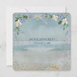 Invitación Renovación de votos de matrimonio con estrella de