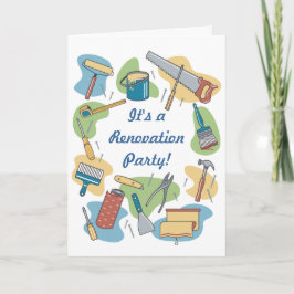 Invitación Renovación del hogar