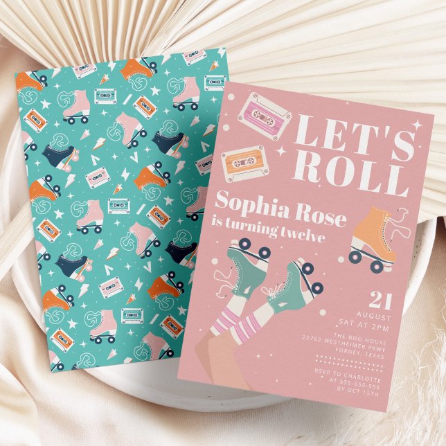 Invitación Renovemos la fiesta de cumpleaños del patinaje sob (Subido por el creador)