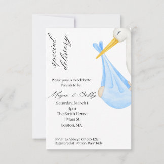 Invitación Repartidor Especial de Niño