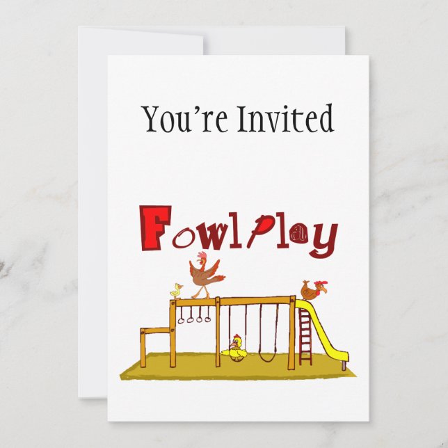 Invitación Reproducción de aves (Anverso)