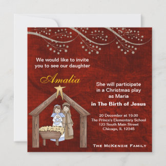 Invitación Reproducción de navidades