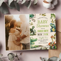 Reptile Boy Baby Shower Photo