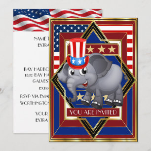 Invitación Republicana Patriótica de EE. UU.