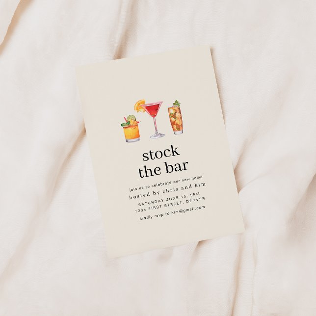 Invitación Reserva el bar Fiesta de la casa (Subido por el creador)