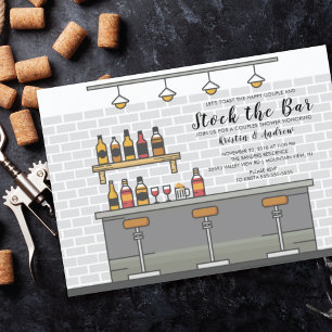Invitación Reserva Única La Ducha Pareja Bar