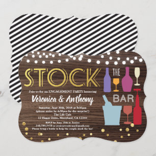 Invitación Reservar el bar invitan a las parejas a ducharse r
