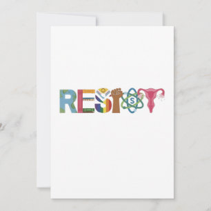 Invitación Resistir a la resistencia de los camisas contra la
