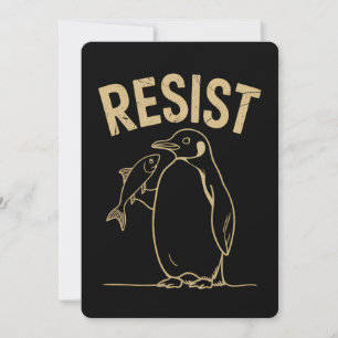 Invitación Resistir el activismo de los pingüinos en la prote