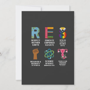 Invitación Resistir la floral derechos LGBTQ Trans Igualdad