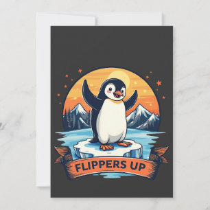 Invitación Resistirme a estar con los pingüinos contra Trump