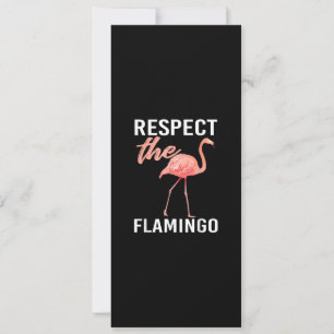 Invitación Respetar al Flamenco   Divertido Amante de los Fla