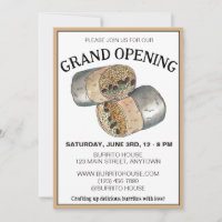 Restaurante de Burrito Misión de California comida