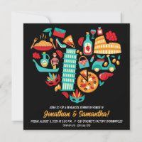 Restaurante de comida italiana Cena de ensayo
