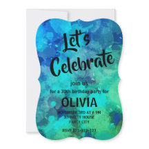 Resumen Azulejos morados de alcohol azul tintas 30